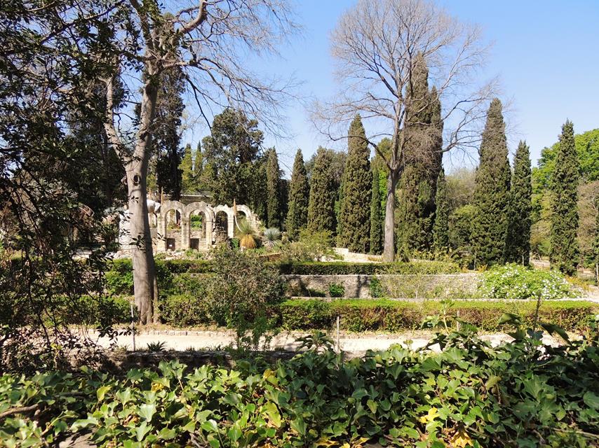 Le Jardin des Plantes, em Montpellier Destino Mundo Afora